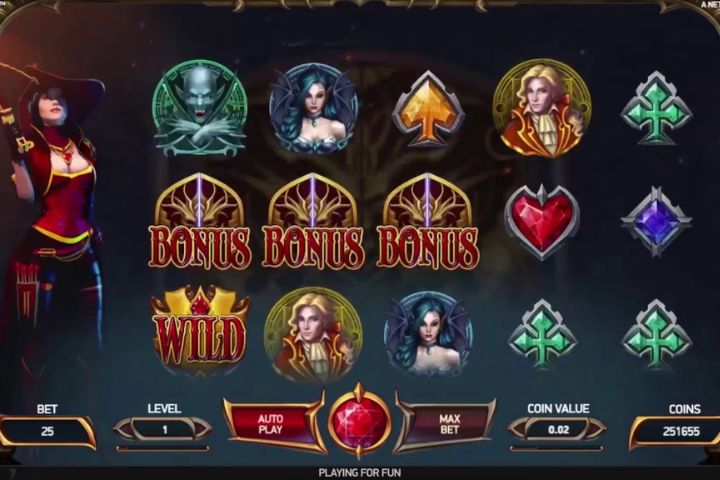 blood suckers casino game gameplay