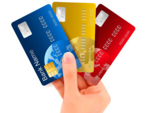 debit and credit cards