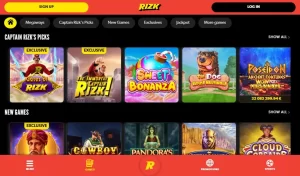 rizk casino homepage