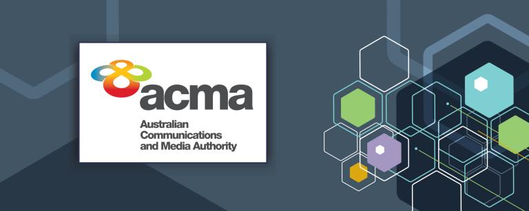 ACMA logo banner aussie