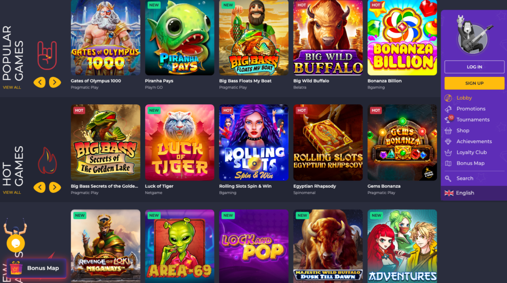 rolling slots casino games online