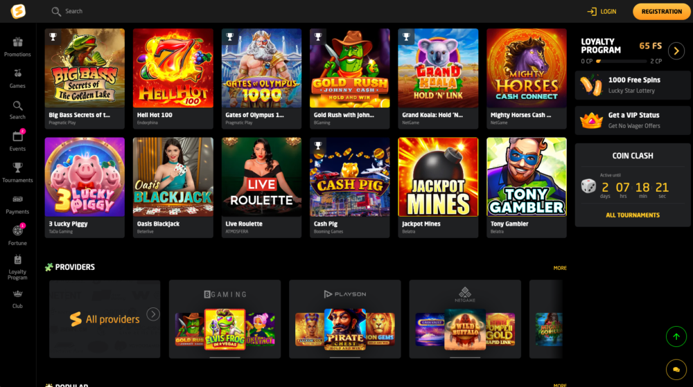 stay casino online games