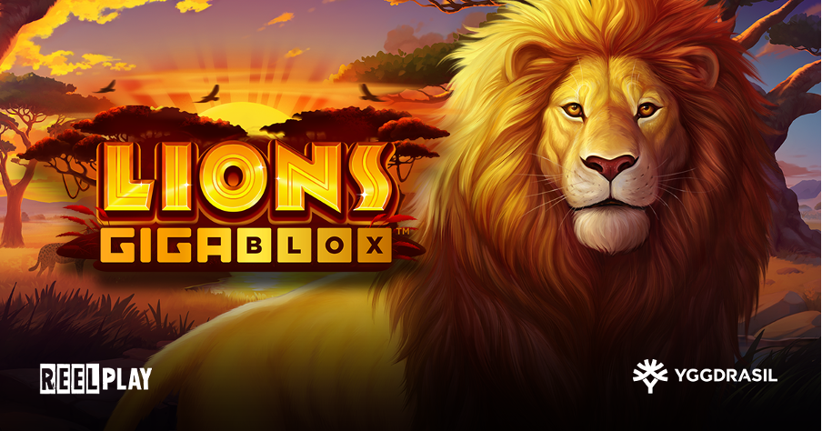 Lions GigaBlox slot Yggdrasil Gaming