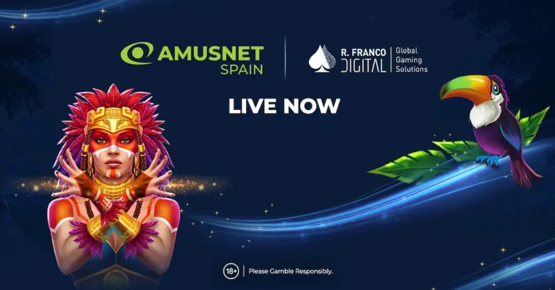 R. Franco Digital Forms Content Partnership with Amusnet