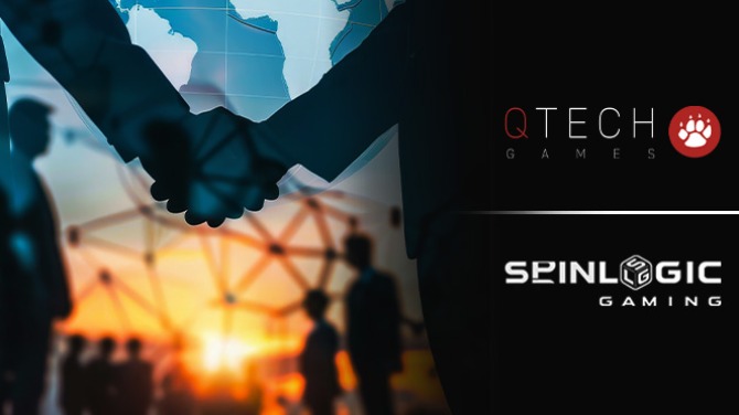 QTech Games Broadens Portfolio with SpinLogic Partnership