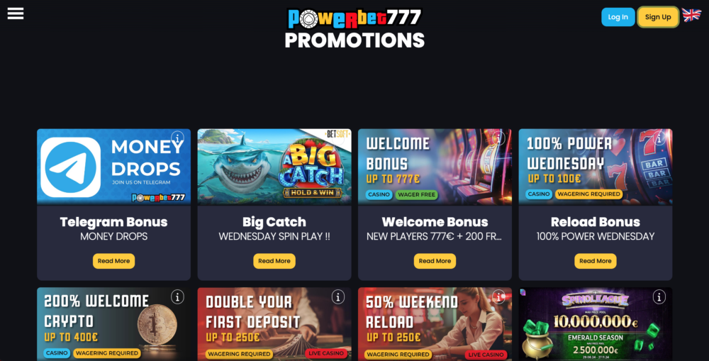 powerbet777 bonus promotions