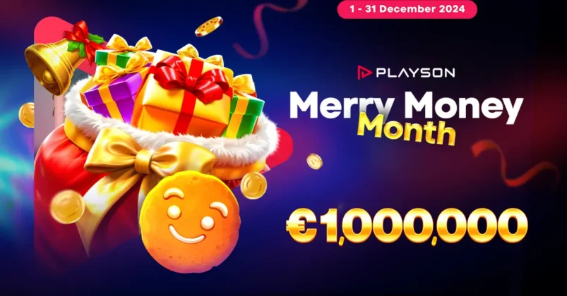 Celebrate the Festive Season with Playson’s €1M Merry Money Month