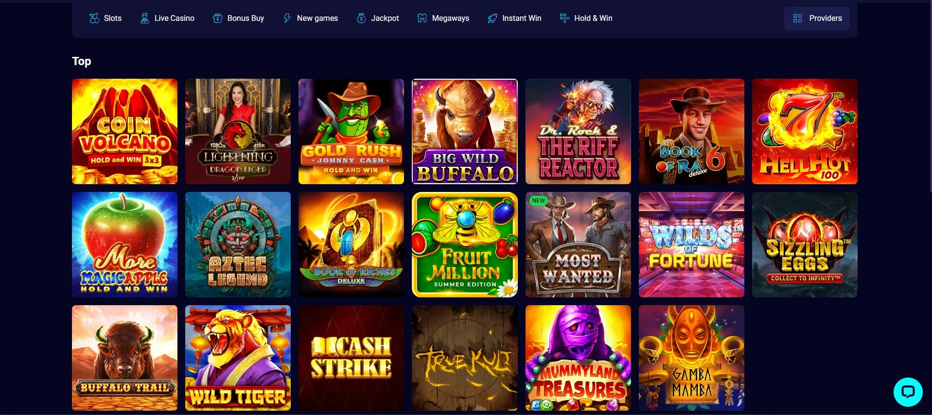 slot casino games catalogue of spinjo casino